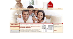 Desktop Screenshot of loewen-bau.de